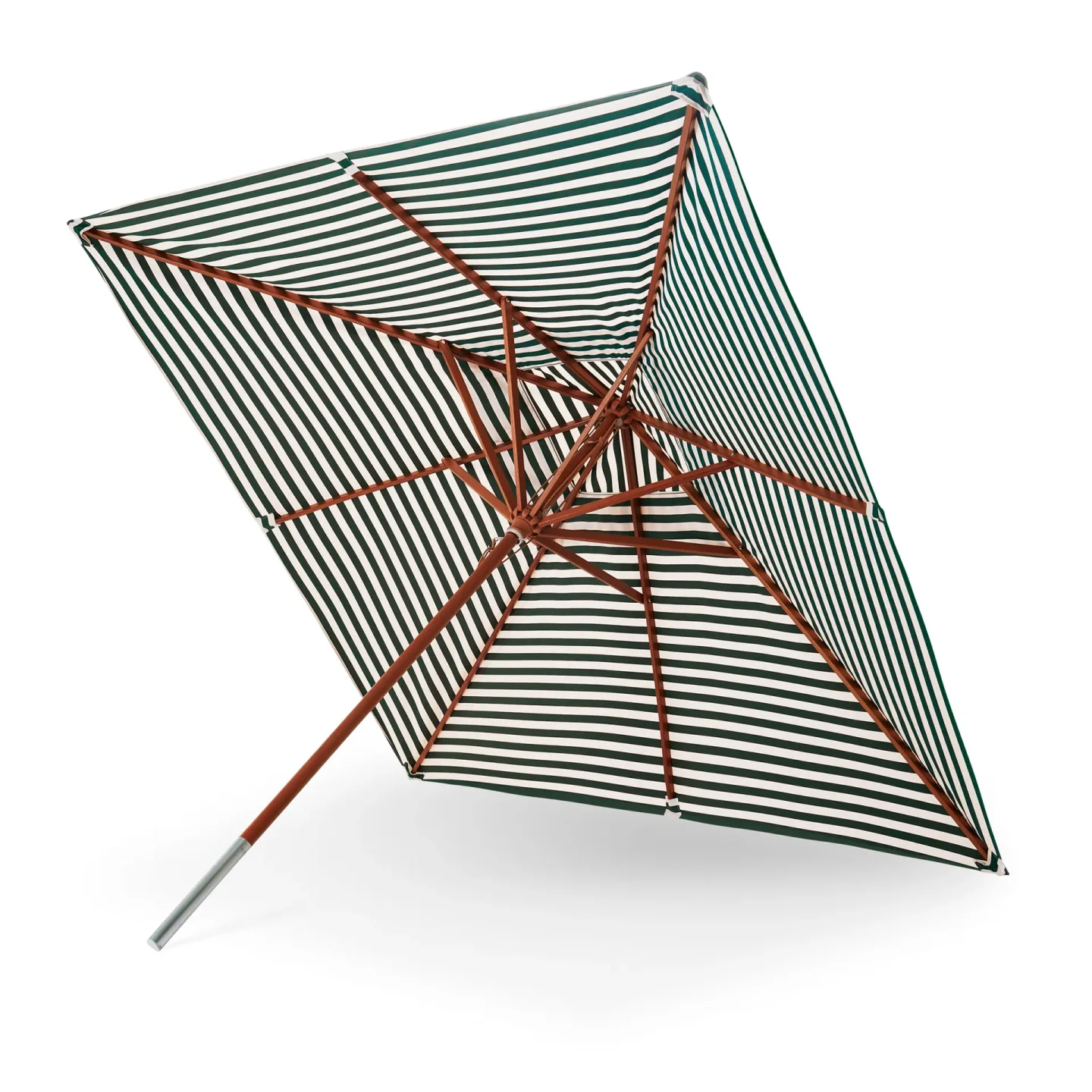 Fritz Hansen Messina parasoll Light apricot/dark green, 300x300 cm