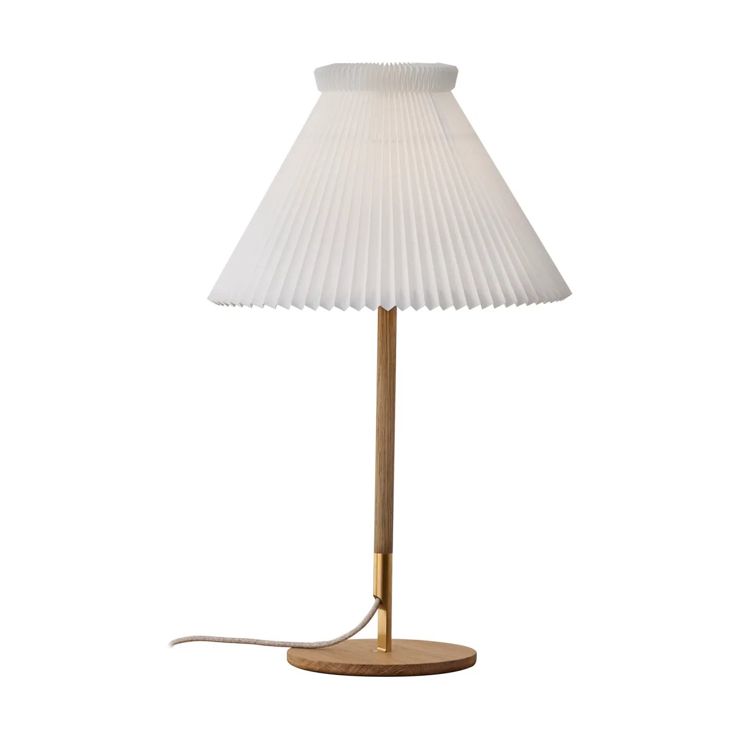 Le Klint LK80 borslampa 70 cm Light oak-brass