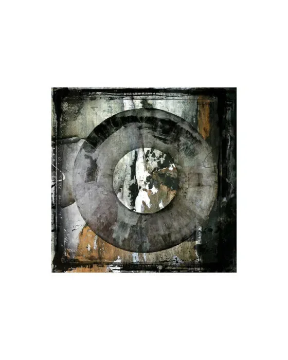 Abstract Circle Brown