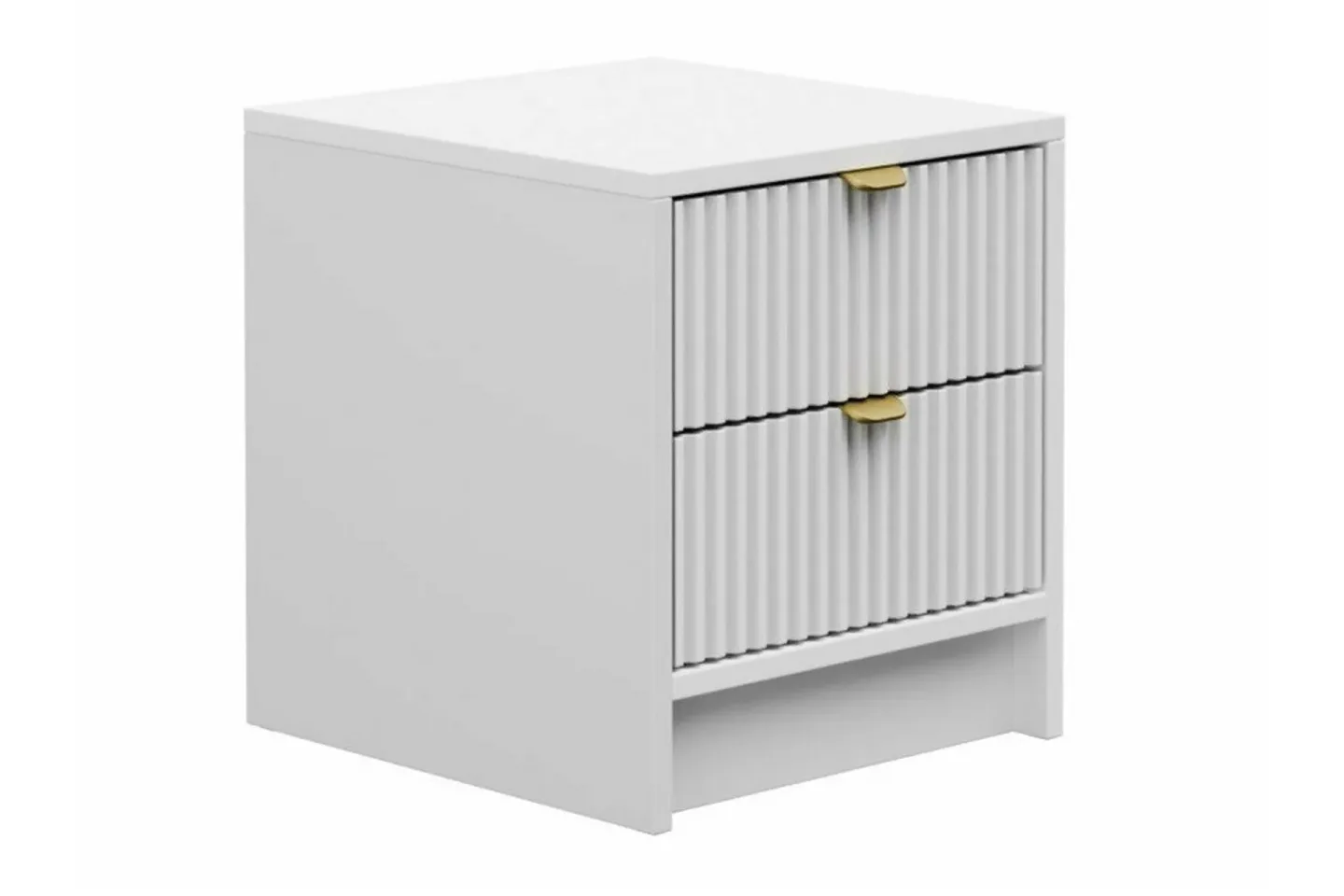 Novaj Sängbord 35 cm - Vit