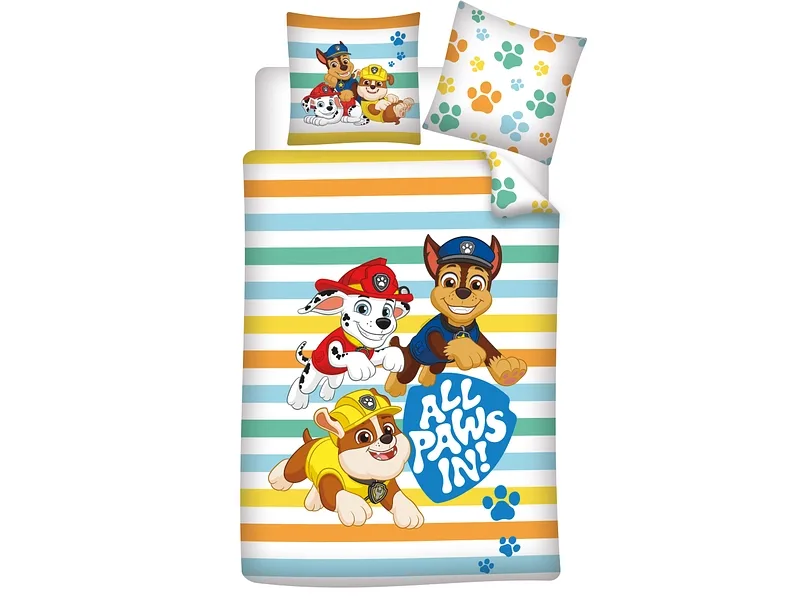 Bettwäsche PAW PATROL 160x210cm + 1*65x100cm baumwolle