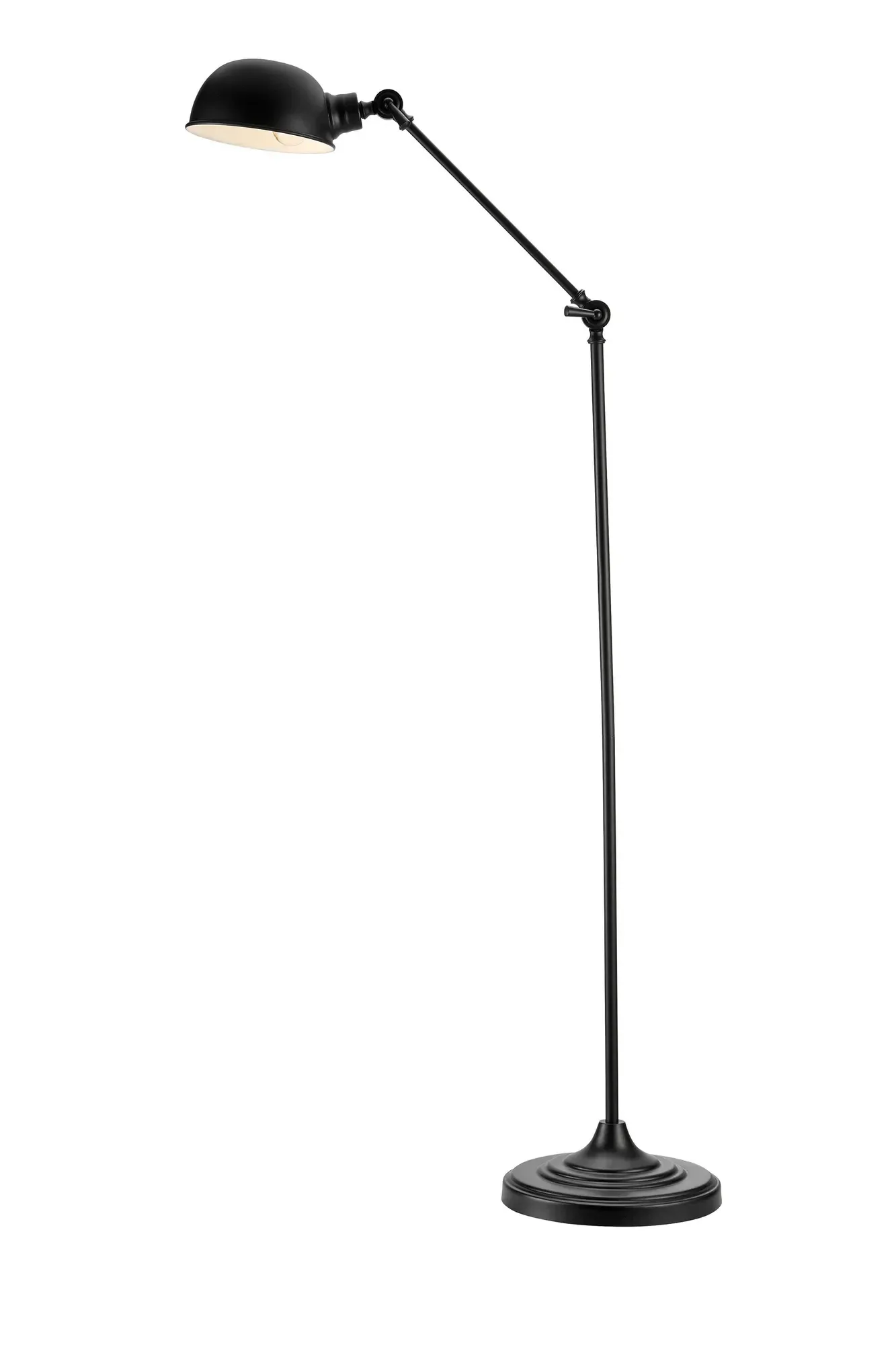 Portland Stehlampe Schwarz