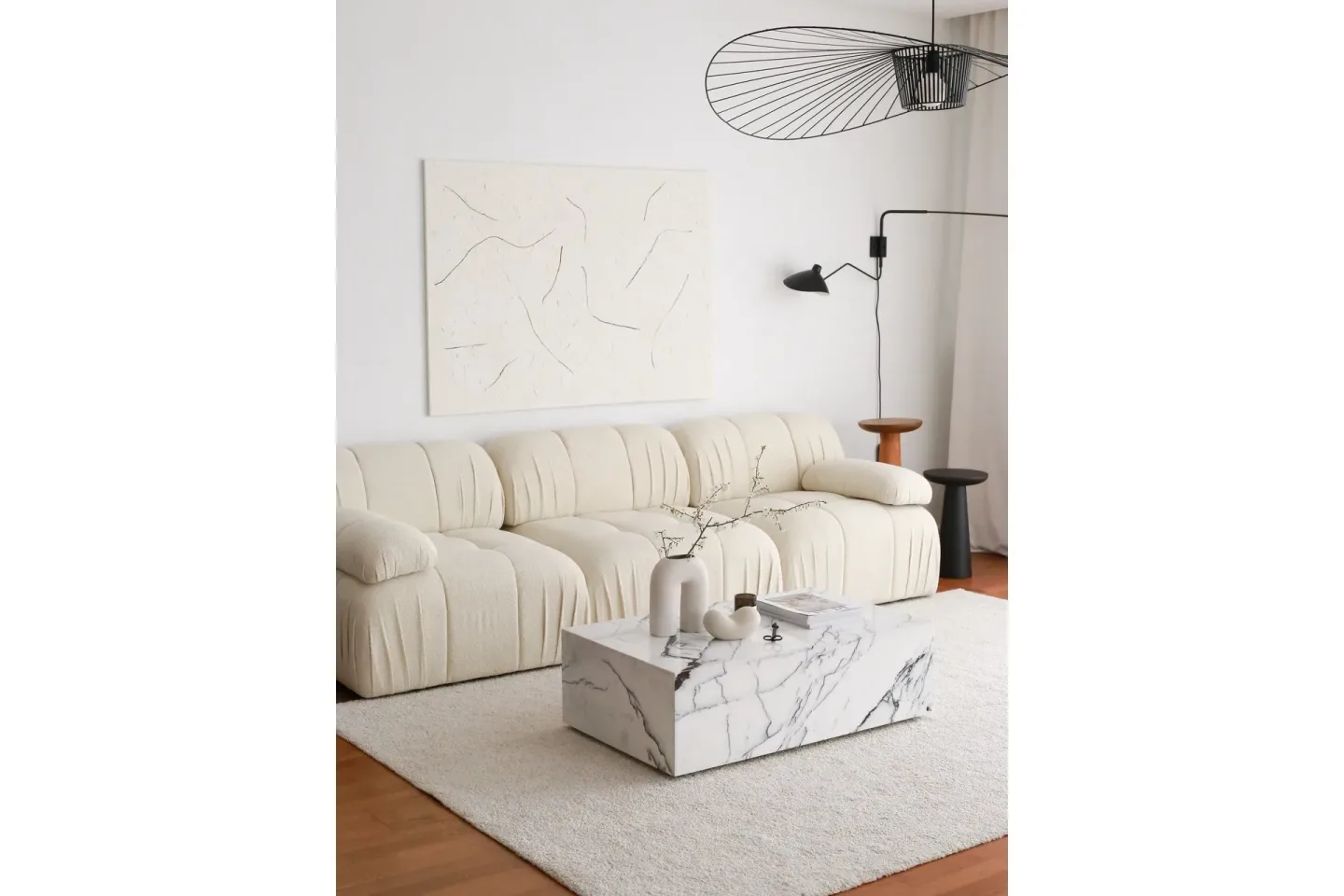 Murum Soffa 3-sits - Vit