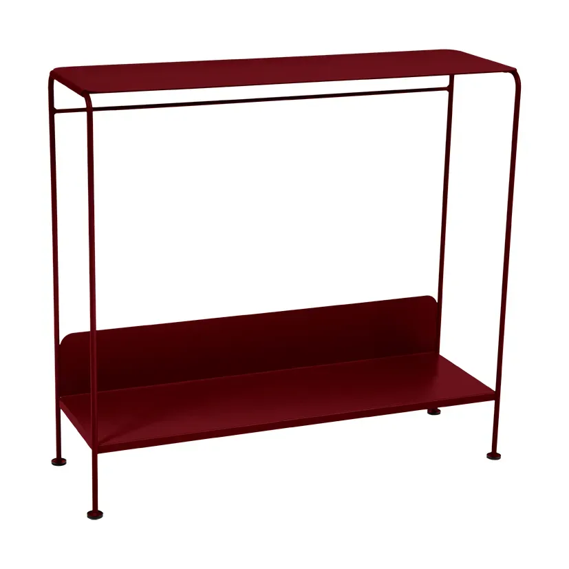 Fermob Picolino konsollbord 93x31 cm Black cherry (vinröd)