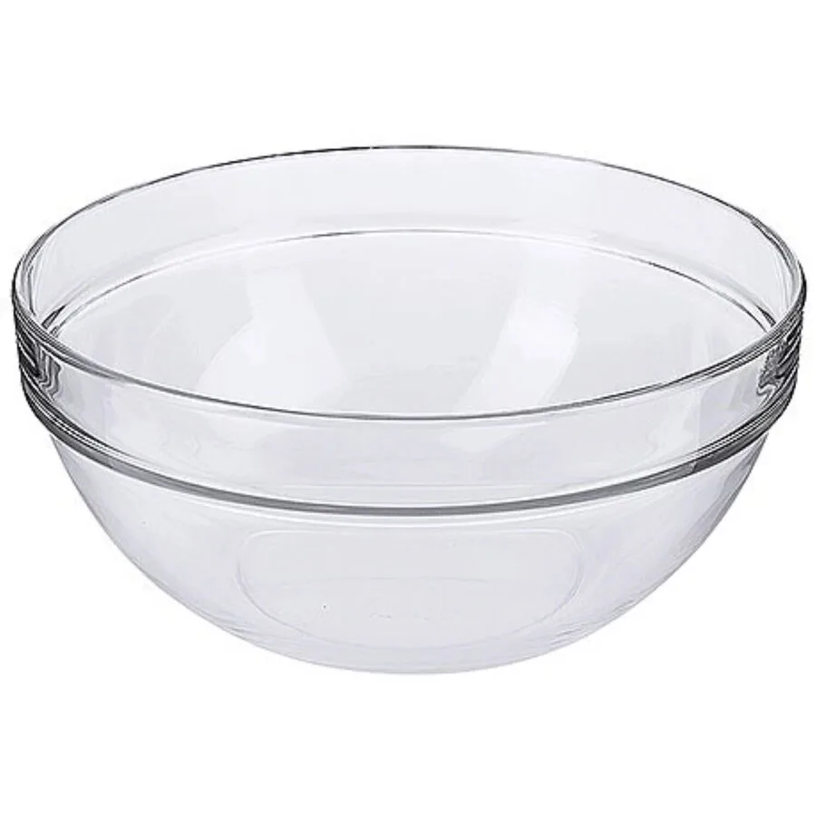 Schale Contacto Bander Transparent Glas 29 cm 15 cm