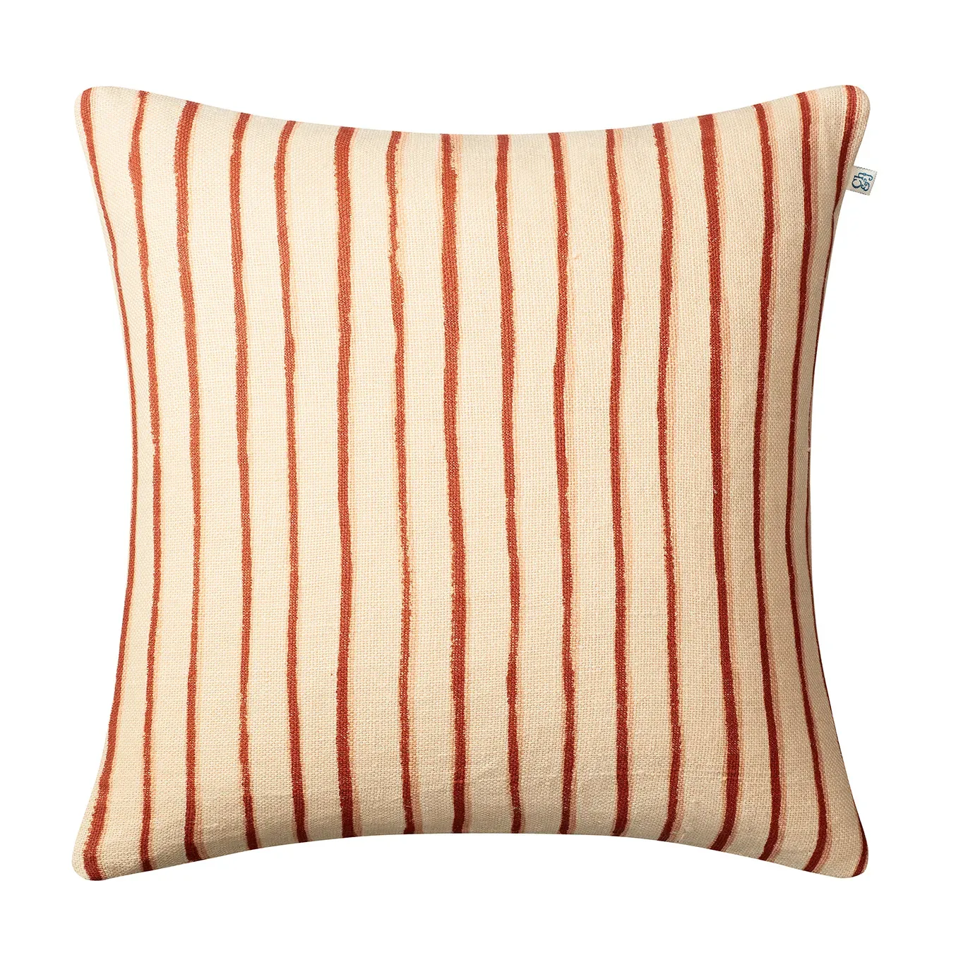 Chhatwal & Jonsson Jaipur Stripe Kissenbezug 50 x 50cm Beige-orange-rose