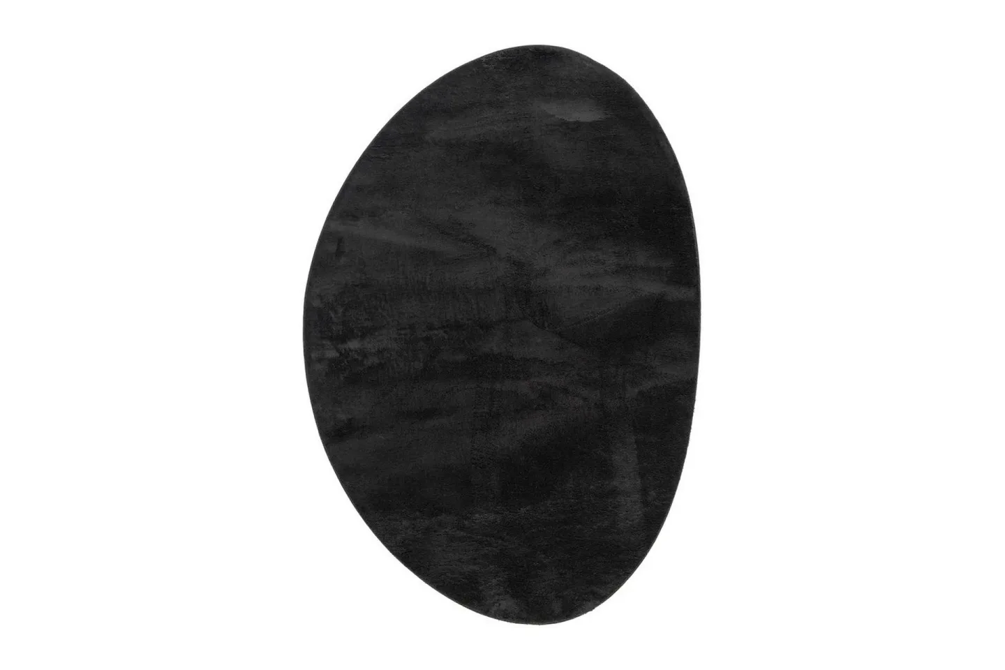 Tvättbar Matta Soft Shape - 200x290 cm, Svart