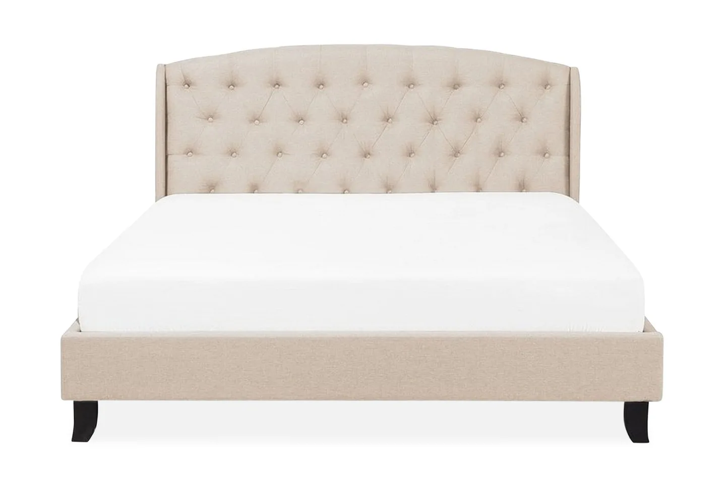 Bordeau\| Dubbelsäng 160\|200 cm - Beige