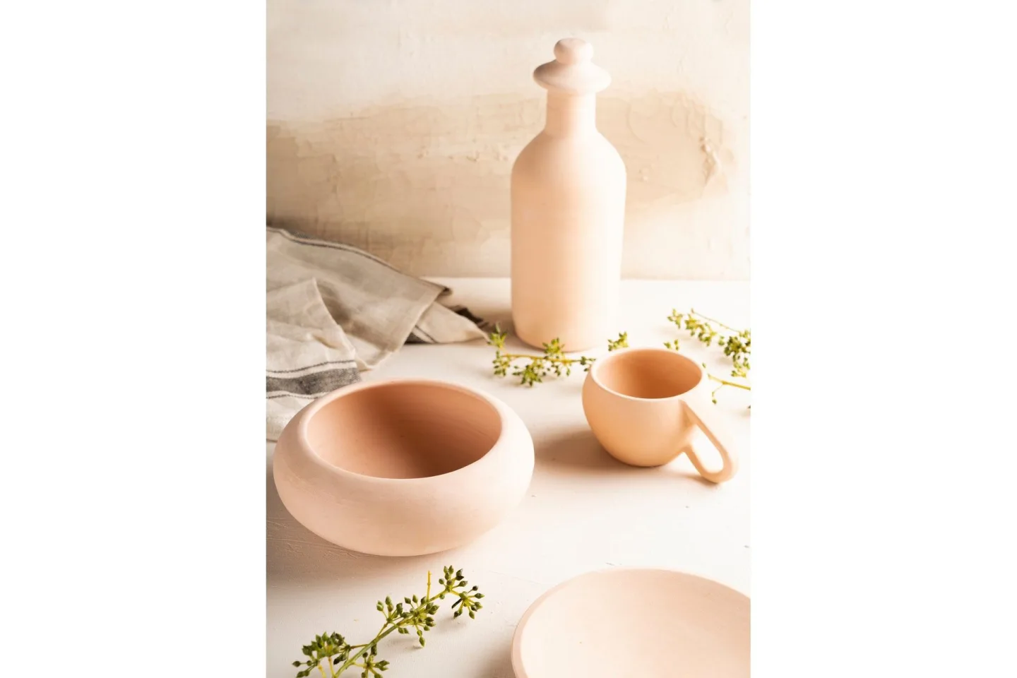 Poster Ceramics 50x70 cm - Beige