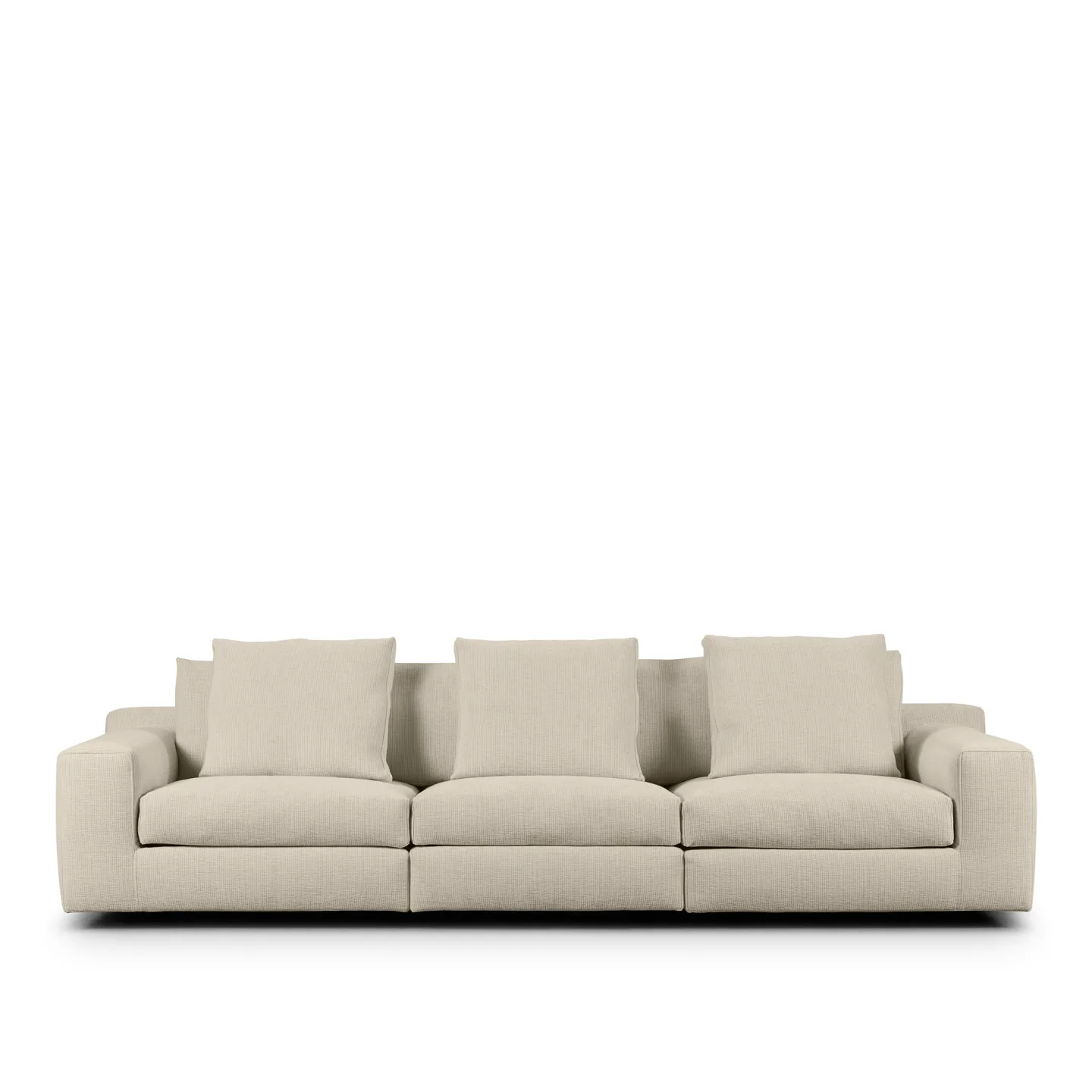 Eilersen - Aton Sectional 109 x 285 cm Incl 3 ryggkuddar 55x60 cm Pond 20 - Soffor - Jens Juul Eilersen - Beige - Textilmaterial
