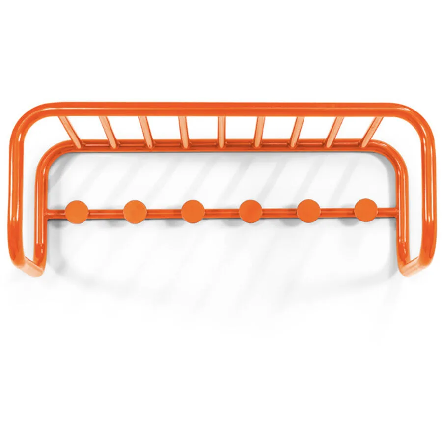 Spinder Design Garderobenleiste Balder Orange Stahl 24.8 cm