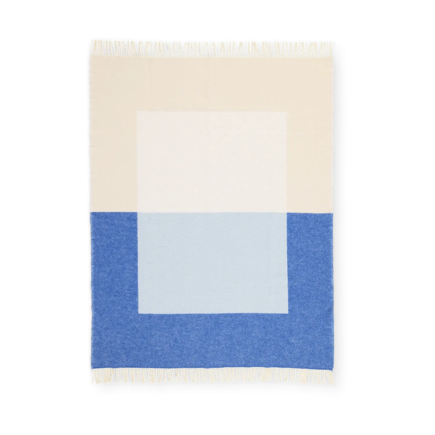 Northern Echo Wolldecke 130 x 170cm Blue