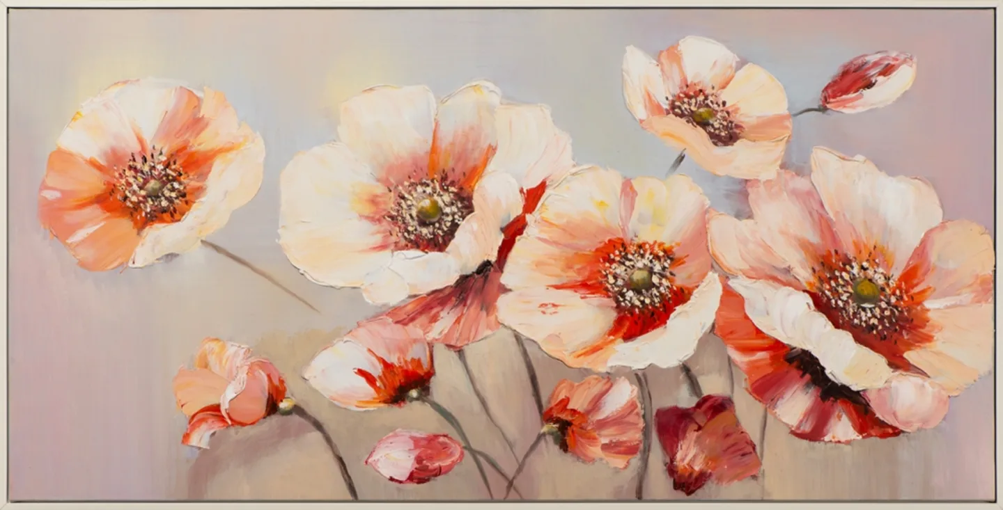 image LAND Bild mit Rahmen Oriental Poppy | Schubiger Möbel