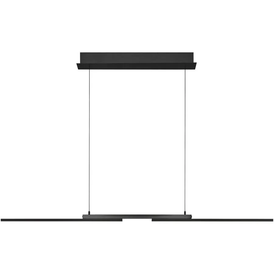 Pendellampe More Grau Metall 130 cm 200 cm - Farbe: anthrazit matt eloxiert - LED - Lichtfarbe: Extra warmweiss - Helles Neutralweiss - Pendellampe-