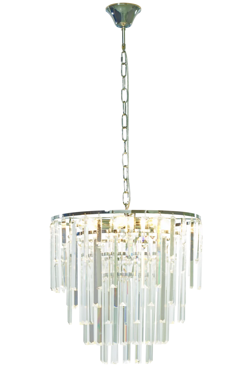 Aneta Lighting - Strati Ø45 - Kristallkrona - Krom