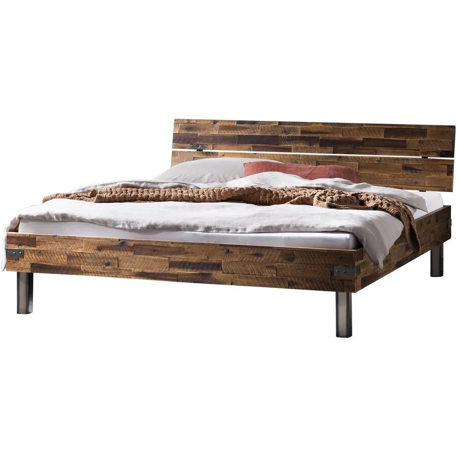 Hasena Bett Anelma akazie Akazie Massivholz 90 x 200 cm