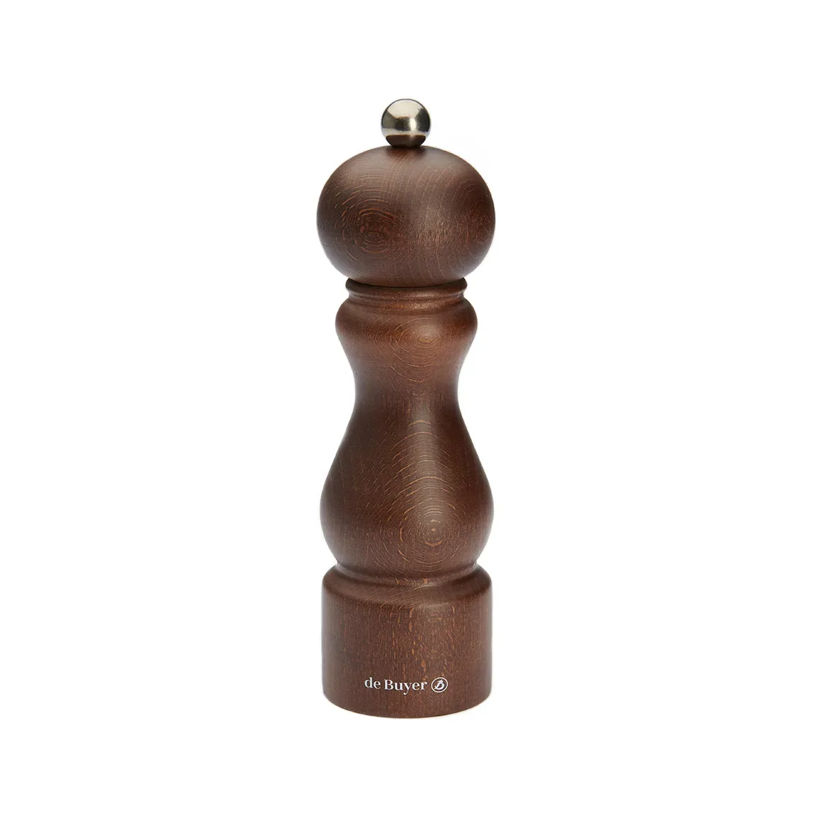 De Buyer Rumba Salz- und Pfeffermühle Keramik 18cm Dunkelbraun