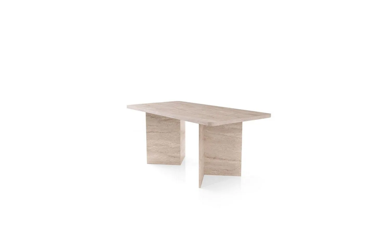 Loftia Matbord 180 cm Rektangulär - Travertine