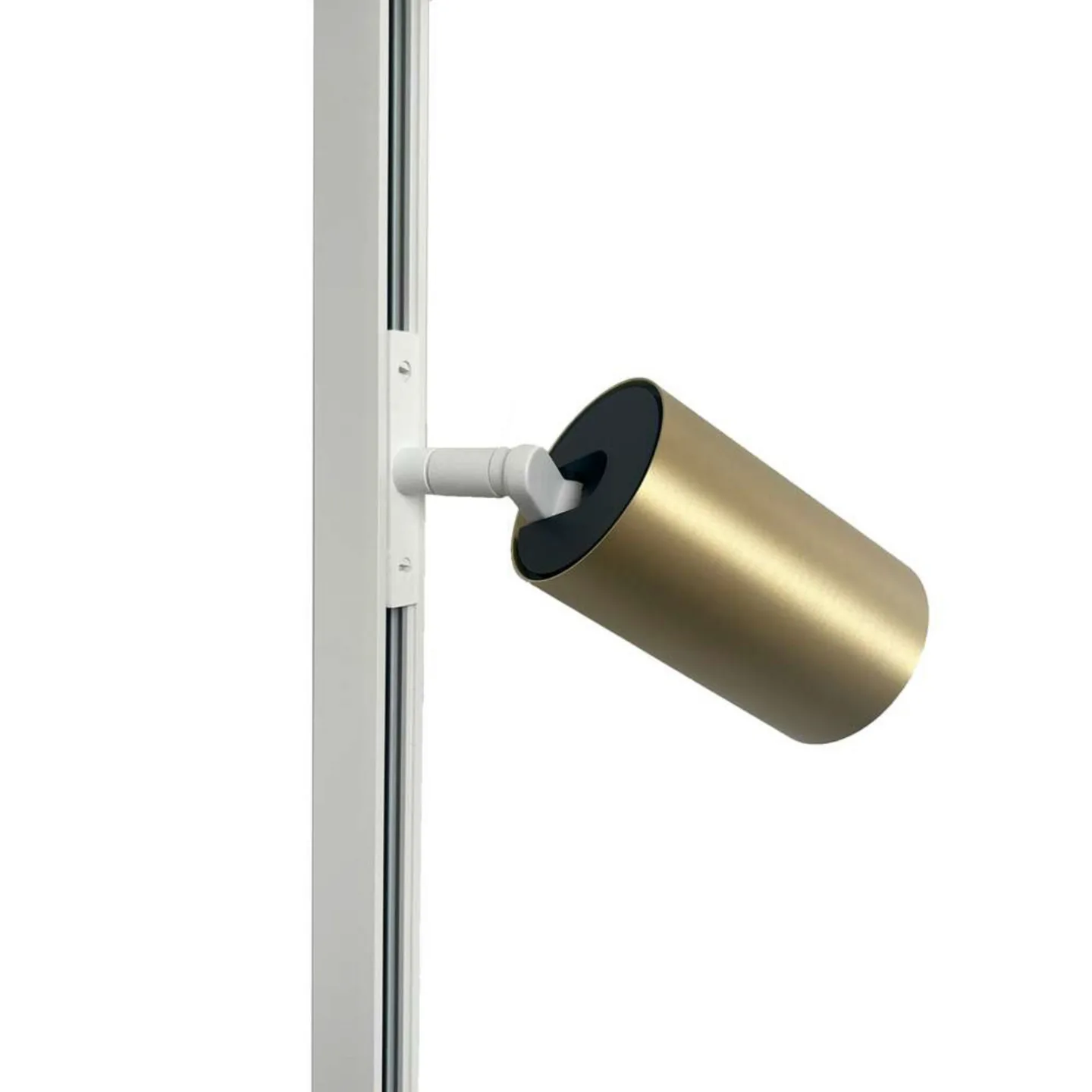 Designline Tube Spot PRO Weiß/Messing - Antidark - Wohnzimmer - Aluminium