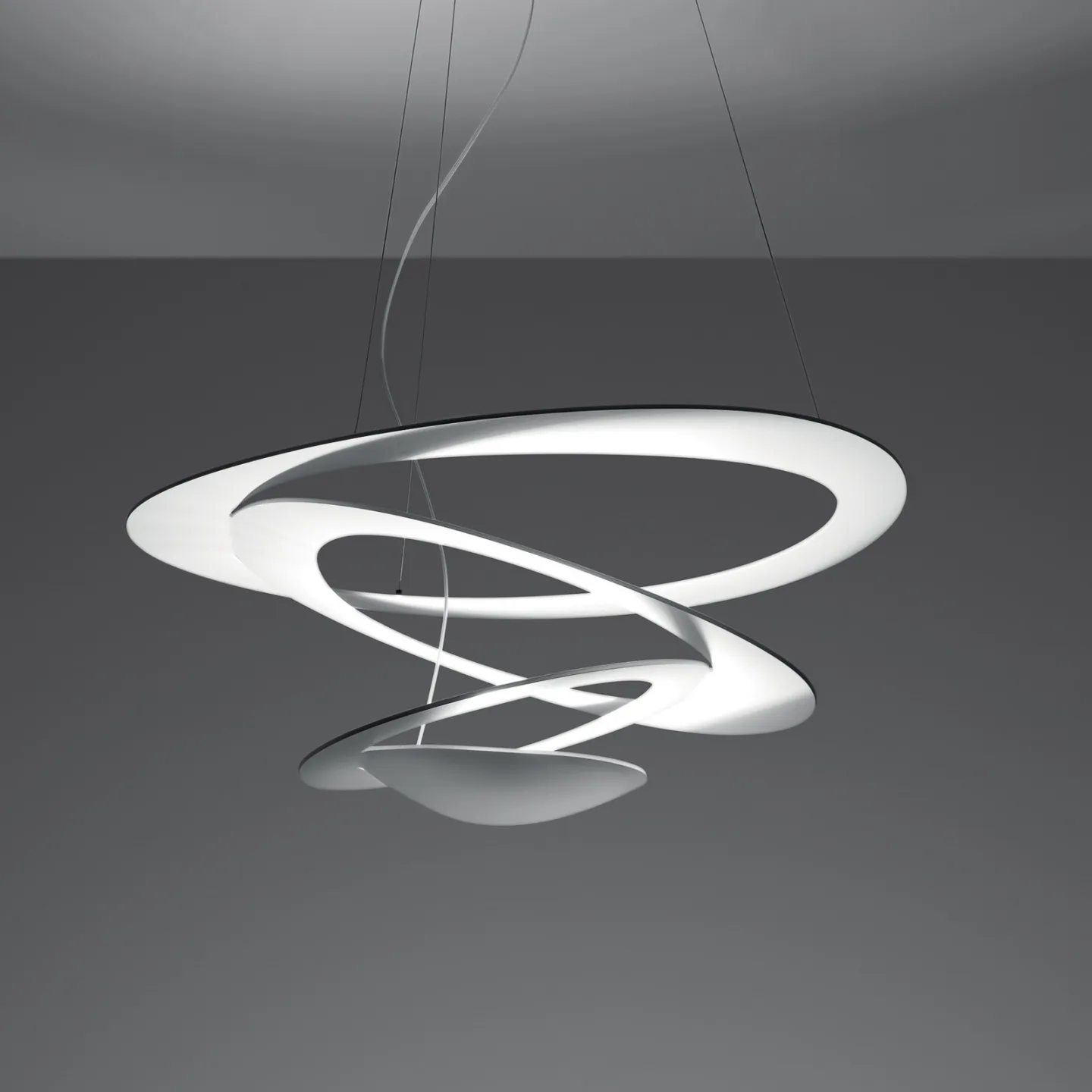 Pirce Mini LED pendellampe 2700K hvid - Artemide - Stue - Design - Metal - Med én lyskilde