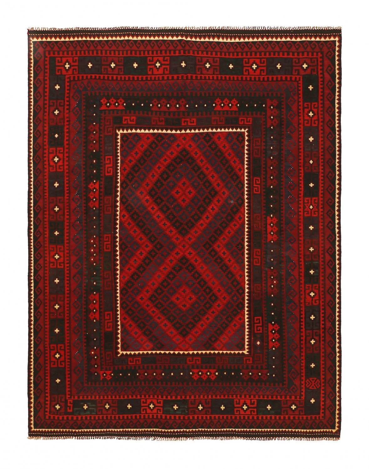 Orientalsk kelimteppe 323 x 251 cm (Størrelse: 323 x 251 cm)