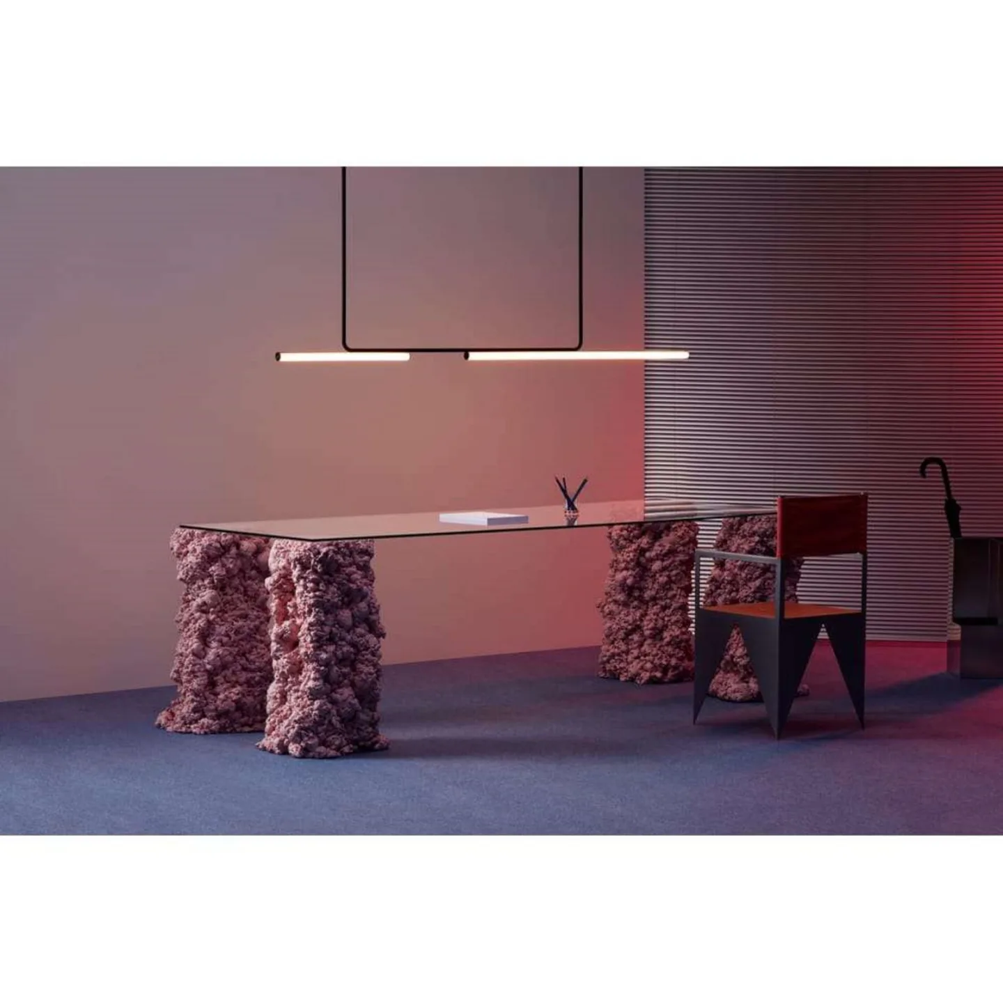 Ambrosia 210 Deckenleuchte 3000K Gold - Marset - Wohnzimmer - Design - Metall