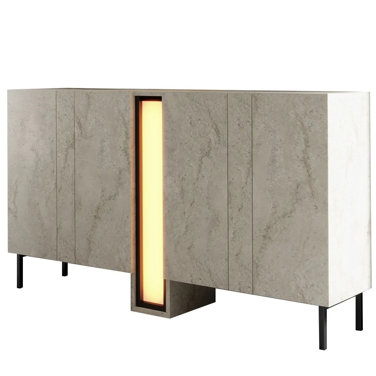 Berriaren Konsolbord 155 cm - Travertin