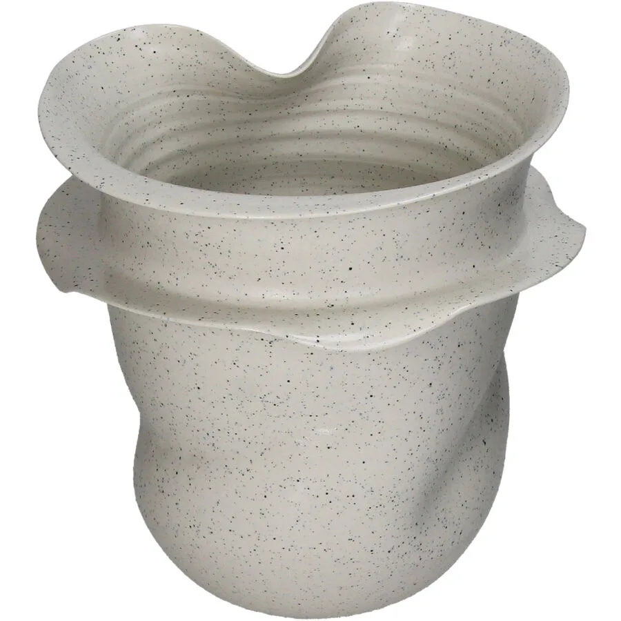 Vase Myko Weiss Porzellan 25 cm