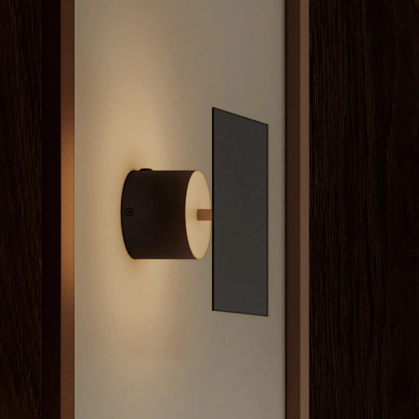 Chameleon LED-væglampe, sort, 9 cm - 101 Copenhagen - Stue - Design - Aluminium - Med én lyskilde