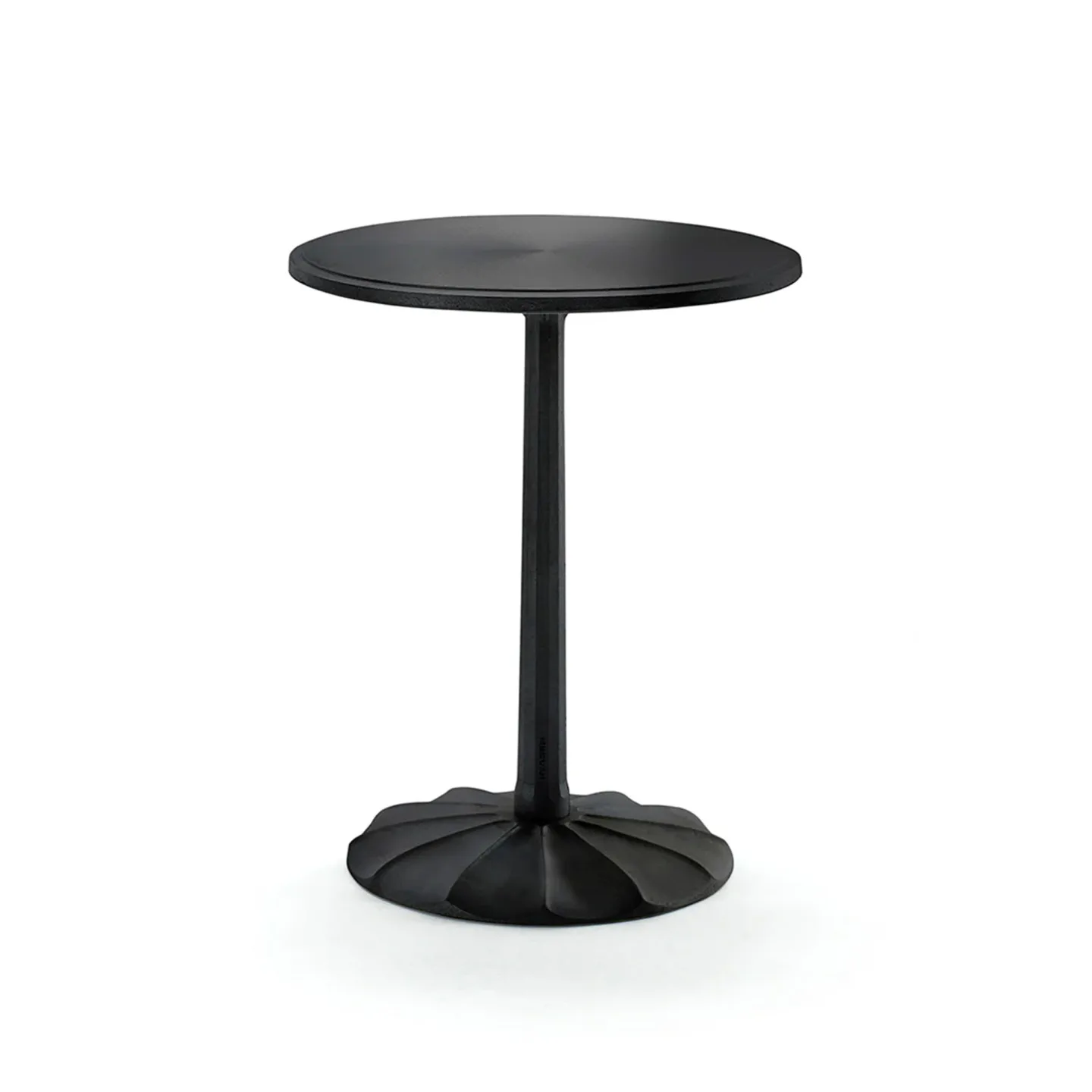 Byarums Bruk - Bord Uppsala Ø 55 Svartlackerad Aluminium/Svartlackerad Aluminium - Småbord och sidobord utomhus - Björn Alge - Svart - Metall