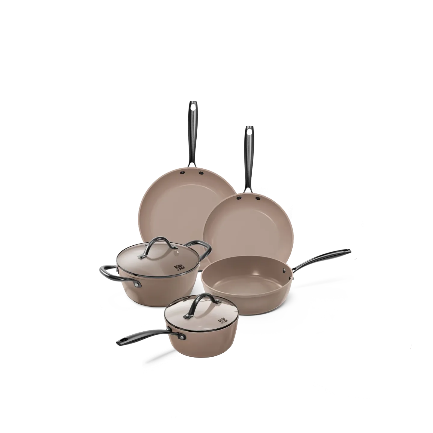 Taupe of Mind Topfset und Pfannenset 5-teilig