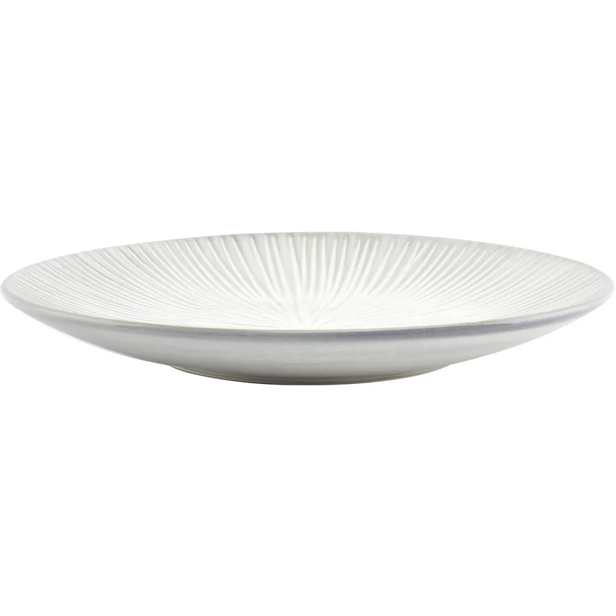 Teller Halo Cloud weiss/grau Porzellan D 25.5 cm 1 Stk