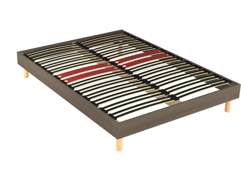Einlegerahmen CELESTA CONFORT KIT eiche dunkel 160x200cm Hart