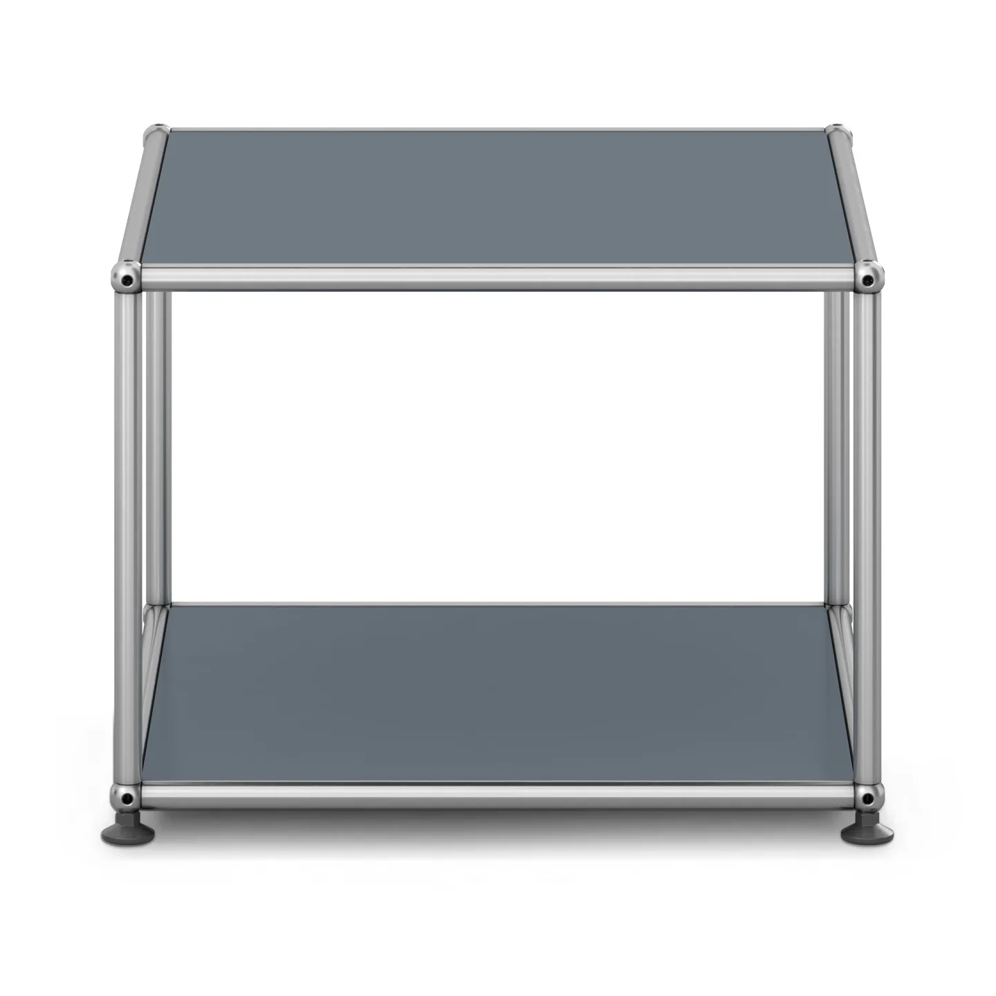 USM - USM Haller M22 32 USM Mid Grey - Sidobord - Fritz Haller & Paul Schärer - Grå - Metall