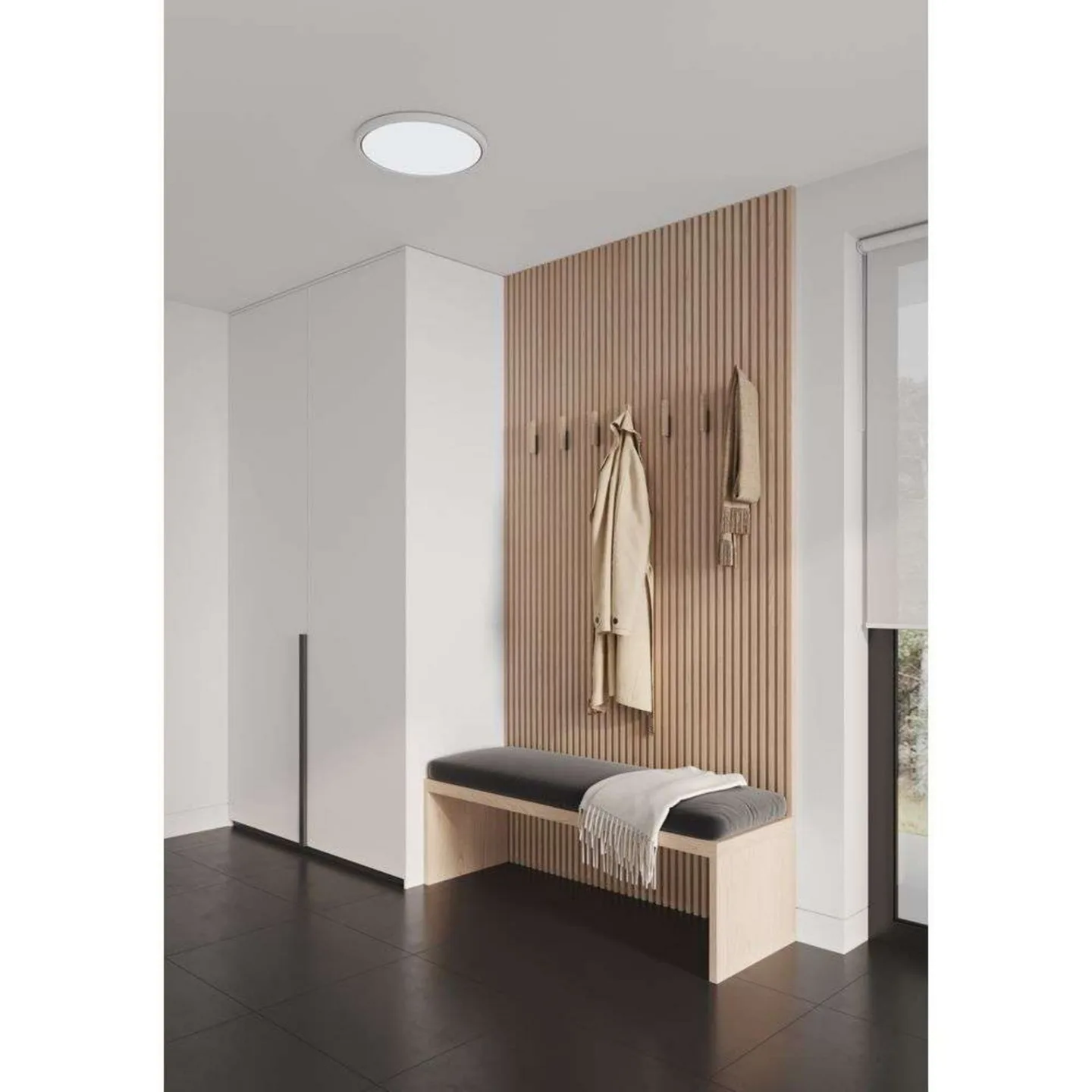 Oja 42 Deckenleuchte IP54 w/Sensor White - Nordlux - Wohnzimmer - Kunststoff