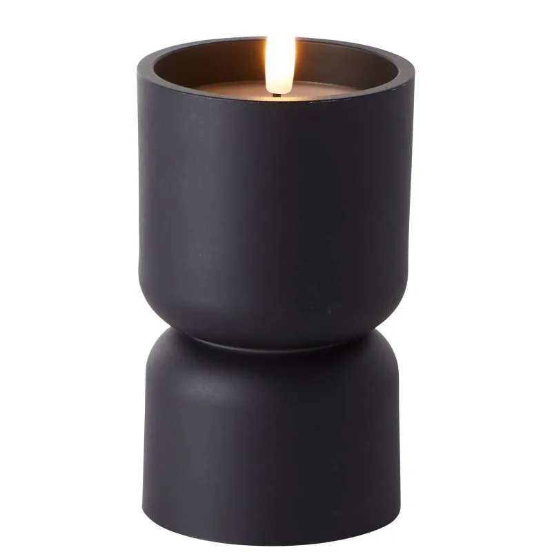 Brilliant - Lovere 15cm - Batteriljus - Svart