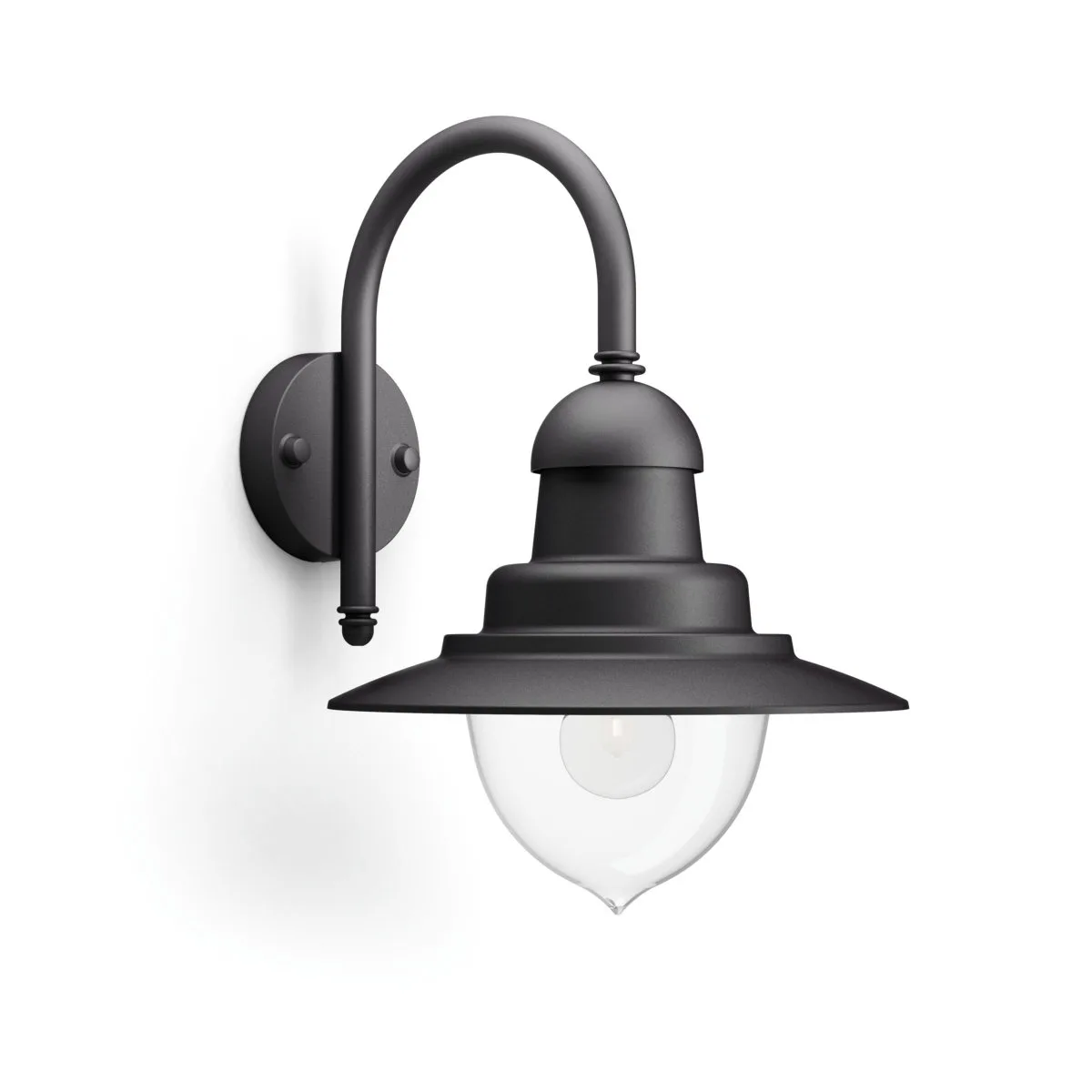Philips - Raindrop - Fasadbelysning - Svart