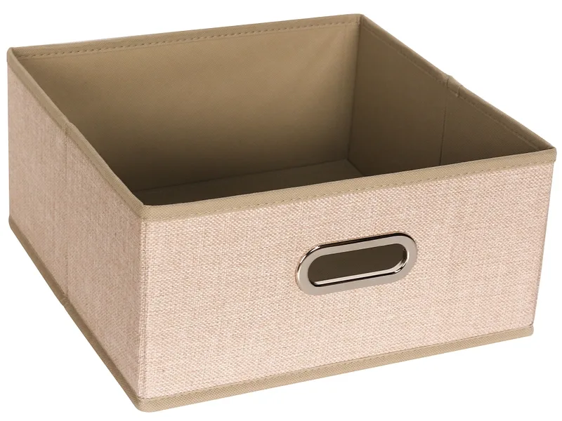 Aufbewahrungskorb JOVAN beige 31x31x15cm