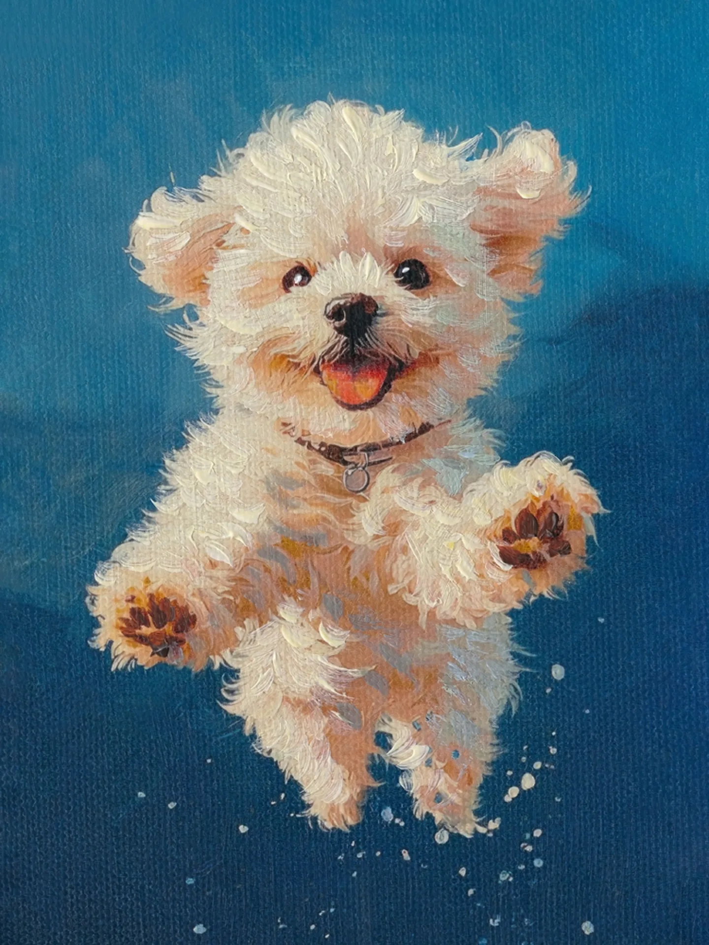 image LAND Bild Jumping Fluffy | Schubiger Möbel