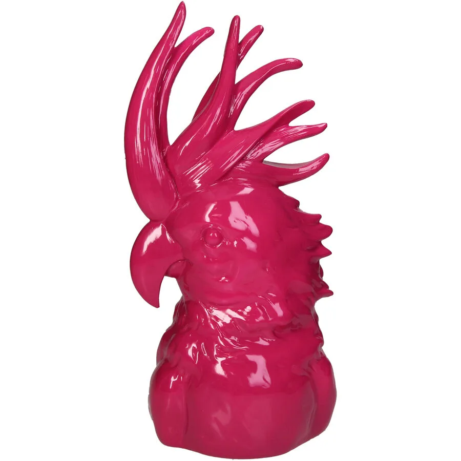 Dekoration Levend rosa Polyresin B 12.6 cm H 33.3 cm