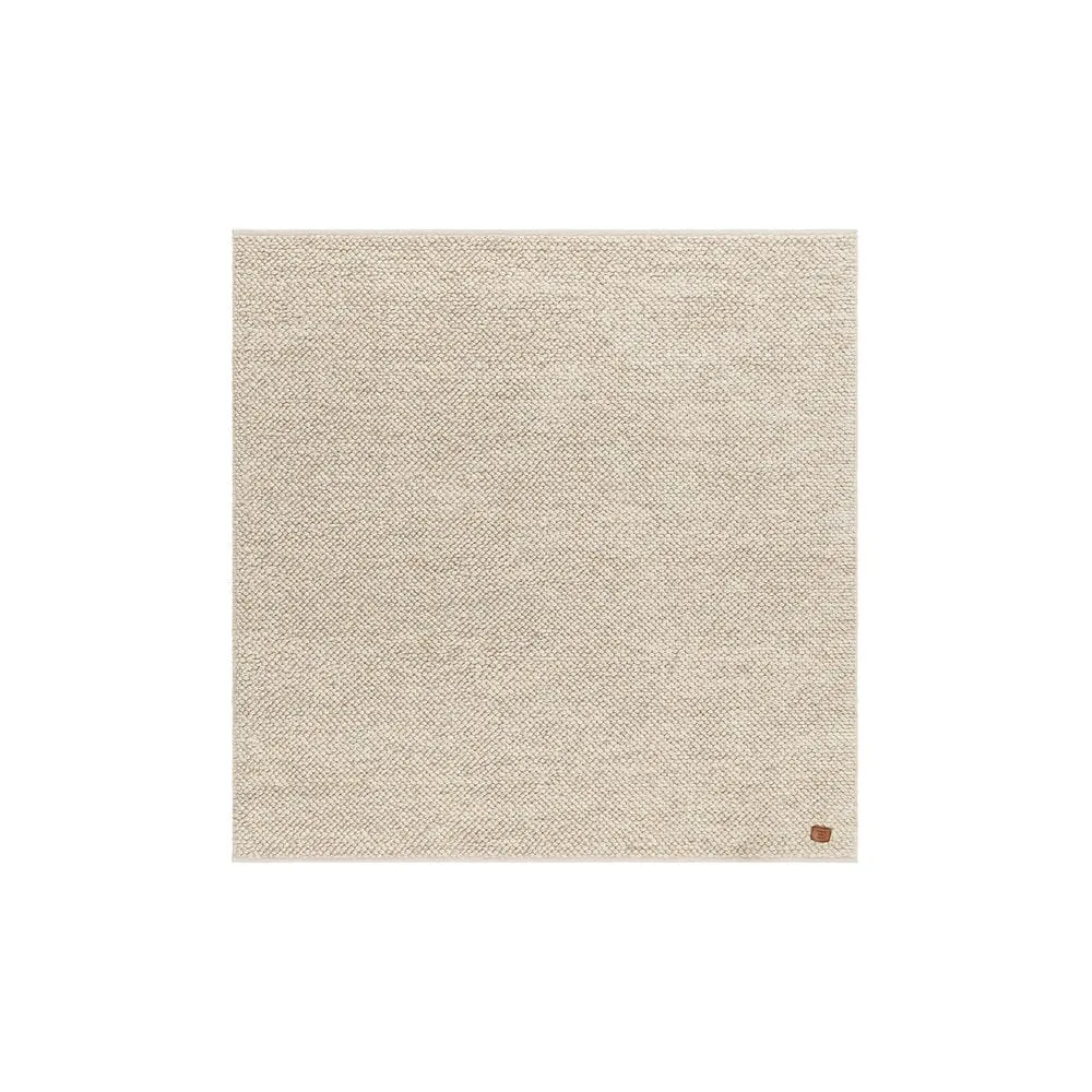 Ullmatta Bubble Kvadrat - 200x200 cm, Sand