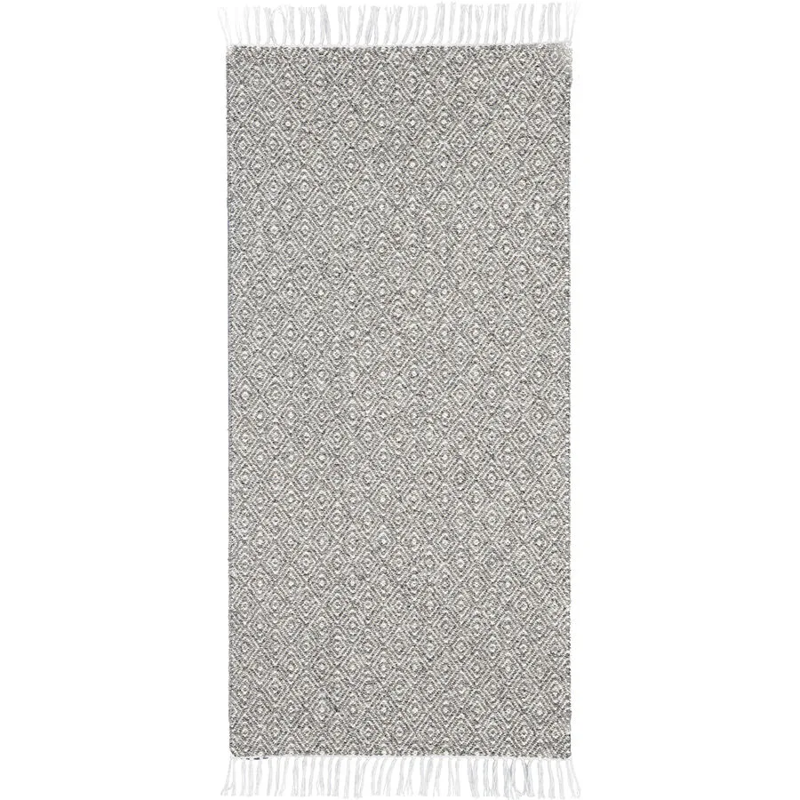 HORREDSMATTAN Teppich Goose graphite Mischgewebe 70 x 200 cm