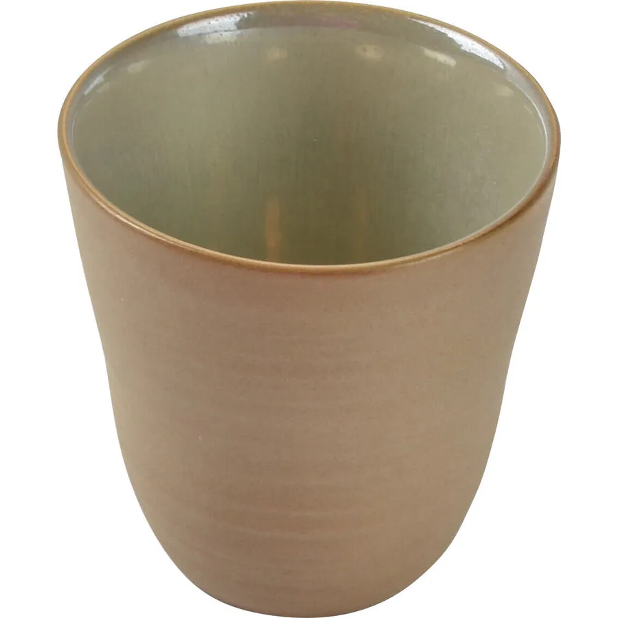 Chic Becher Ostra Gold Porzellan 8 cm - Farbe: goldfarben