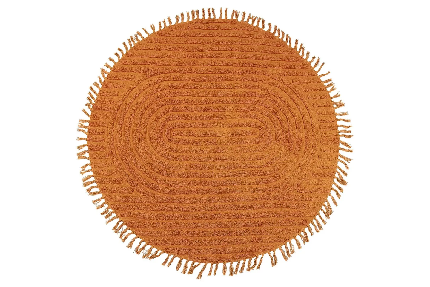 Ryamatta Halfeti 140 cm Rund - Orange