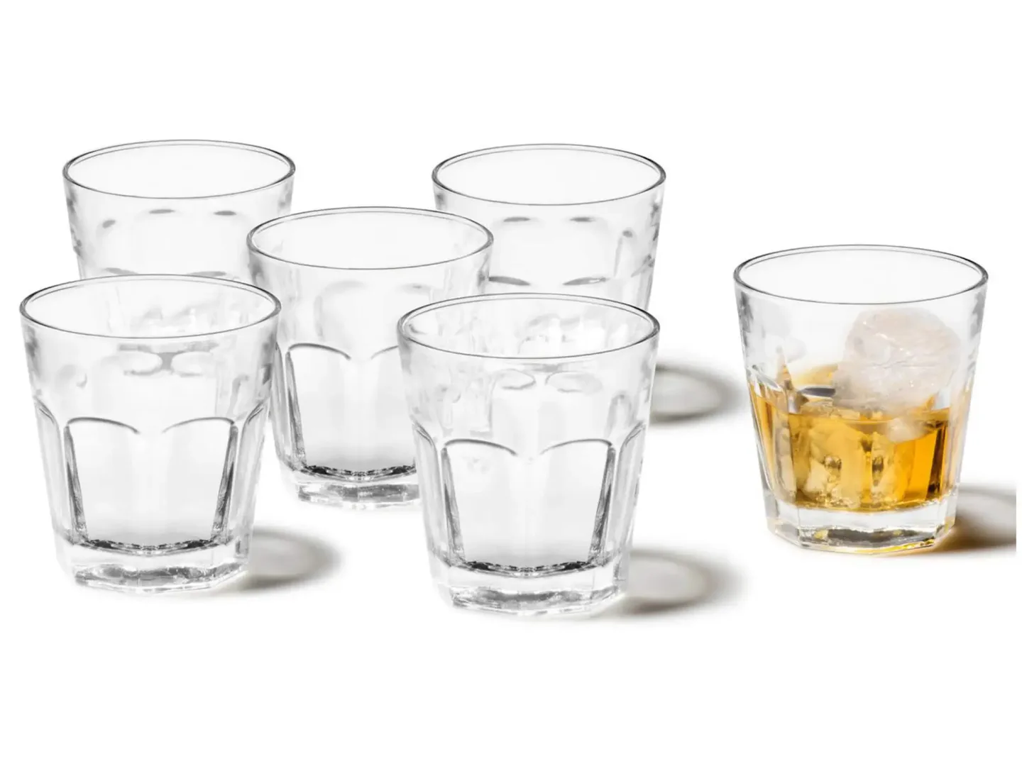 Alltron Whiskyglas Rock 2.65 Dl, 6 Stück Transparent | Schubiger Möbel