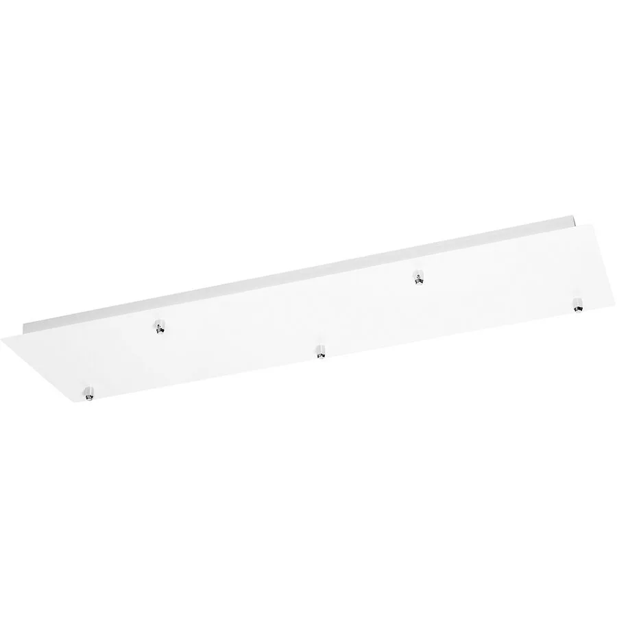 Giberti Luce Baldachin Rosone Weiss Metall 25 cm