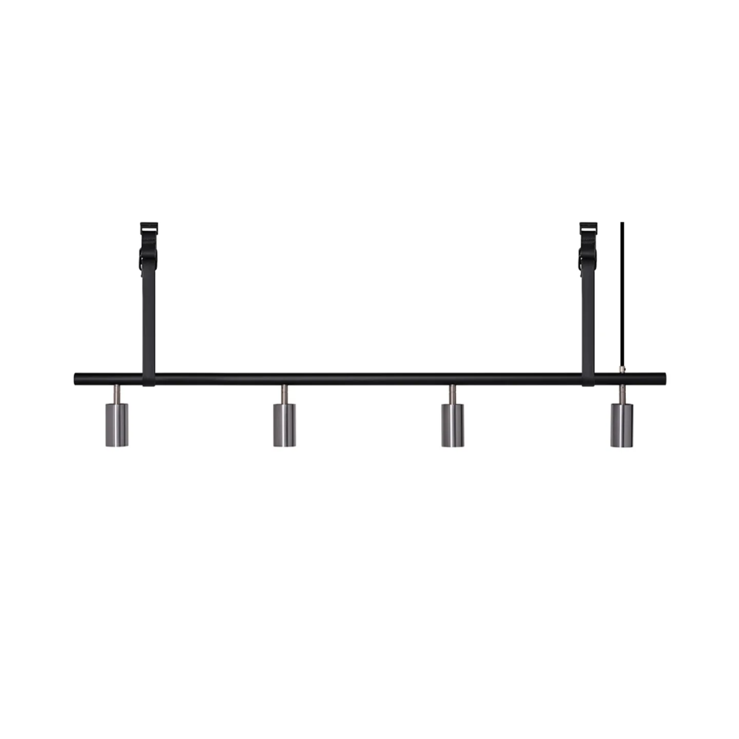 Rubn - Long John 4 Black/Steel / Black Leather - Takkronor - Niclas Hoflin - Silver,Svart