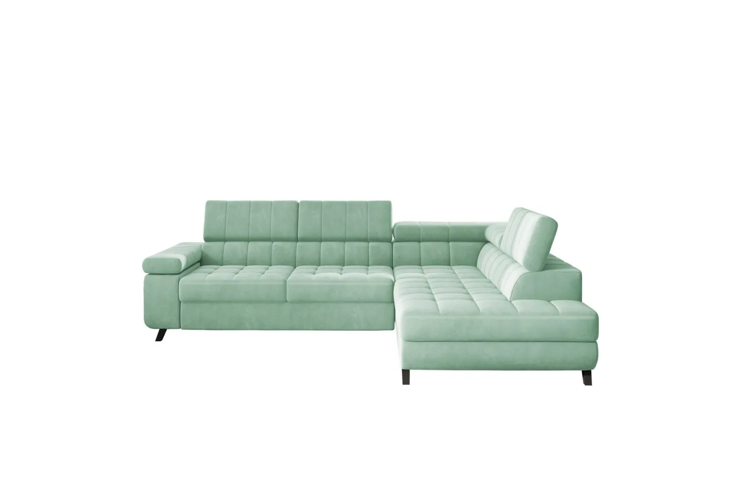 Amshyttan Soffa med Schäslong 3-sits - Grön