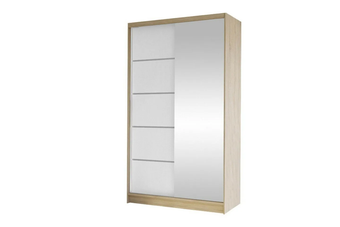 Glenmore Garderob m. Spegel White -