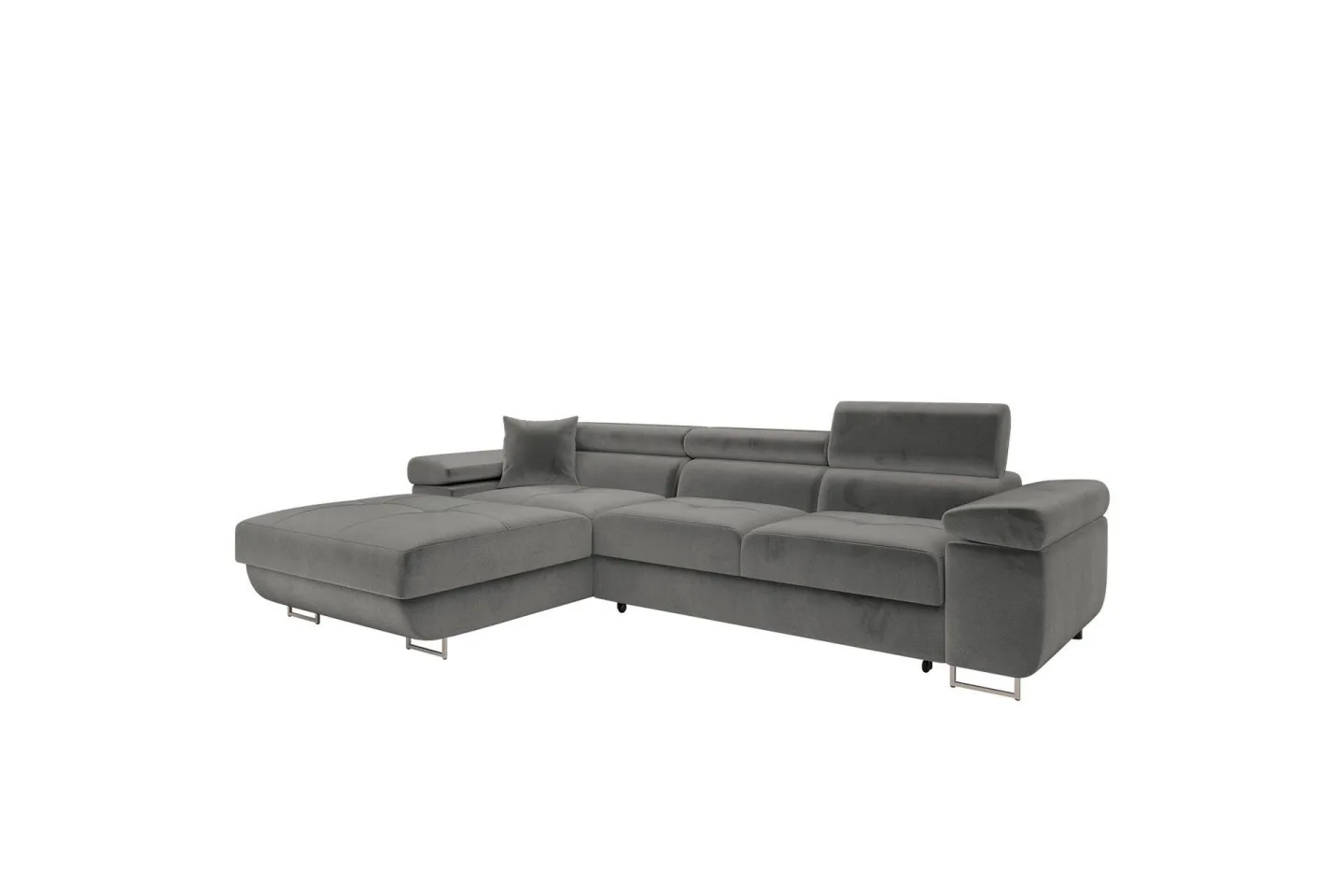 Gabina Soffa med Divan 3-sits - Grå
